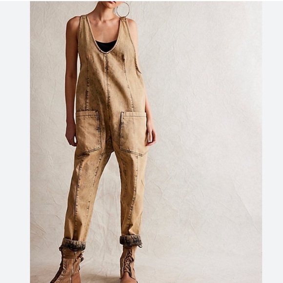 Free People High Roller Jumpsuit Size Small NWT - Picture 1 of 14